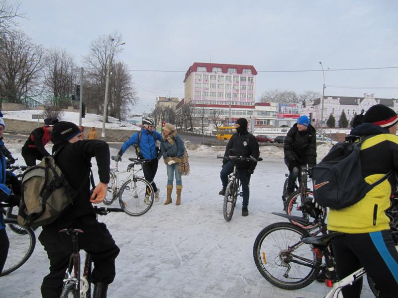 2012.12.30 сбор на Закрытие вело сезона.