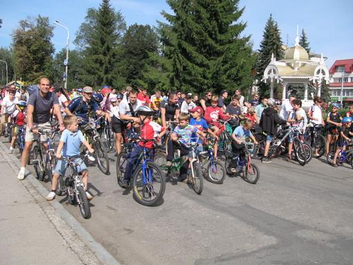 Велодень, 2.09.12г., день города Сумы.