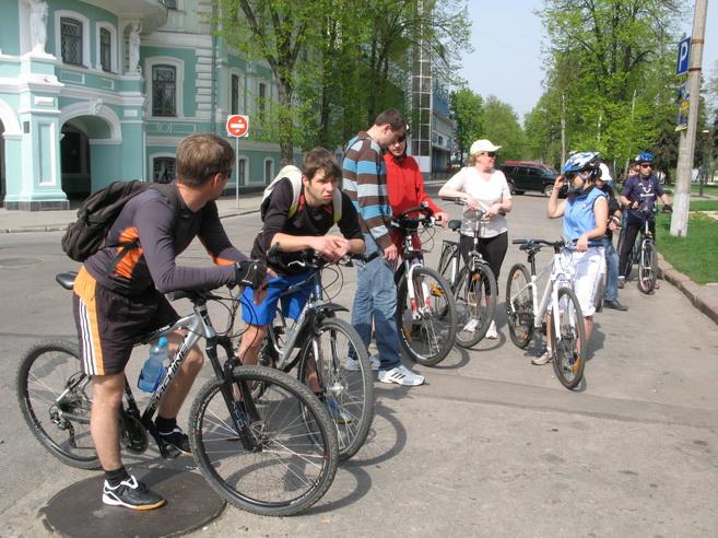 Велодень 1.05.2013 г., открытие сезона.