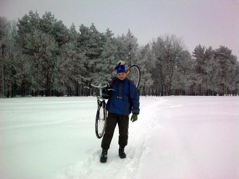 Прокатились по снежку 23.01.2011