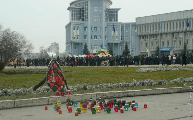 веломайдан в честь Погибших в Киеве