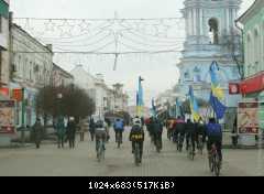 веломайдан в честь Погибших в Киеве