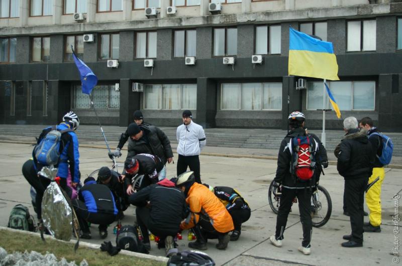 веломайдан в честь Погибших в Киеве