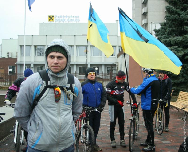 веломайдан в честь Погибших в Киеве